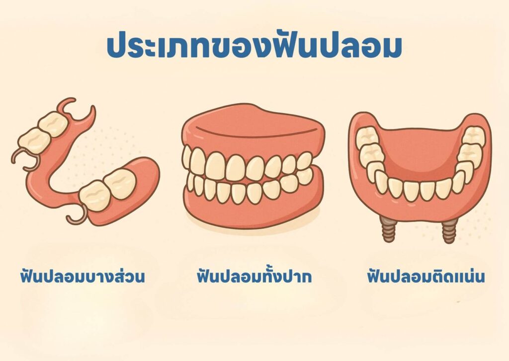 ทำฟันปลอม คลินิกทำฟันปลอม ฟันปลอมราคา คลินิกทำฟัน ดิไอวรี่ เดนทัล 03